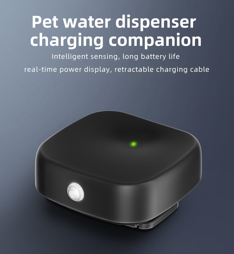 Pet water dispenser charging companion Product Description