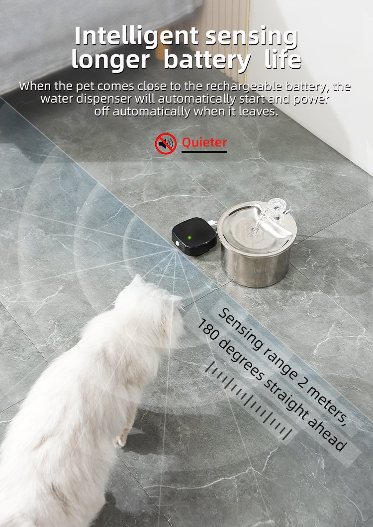 Pet water dispenser charging companion Product Description