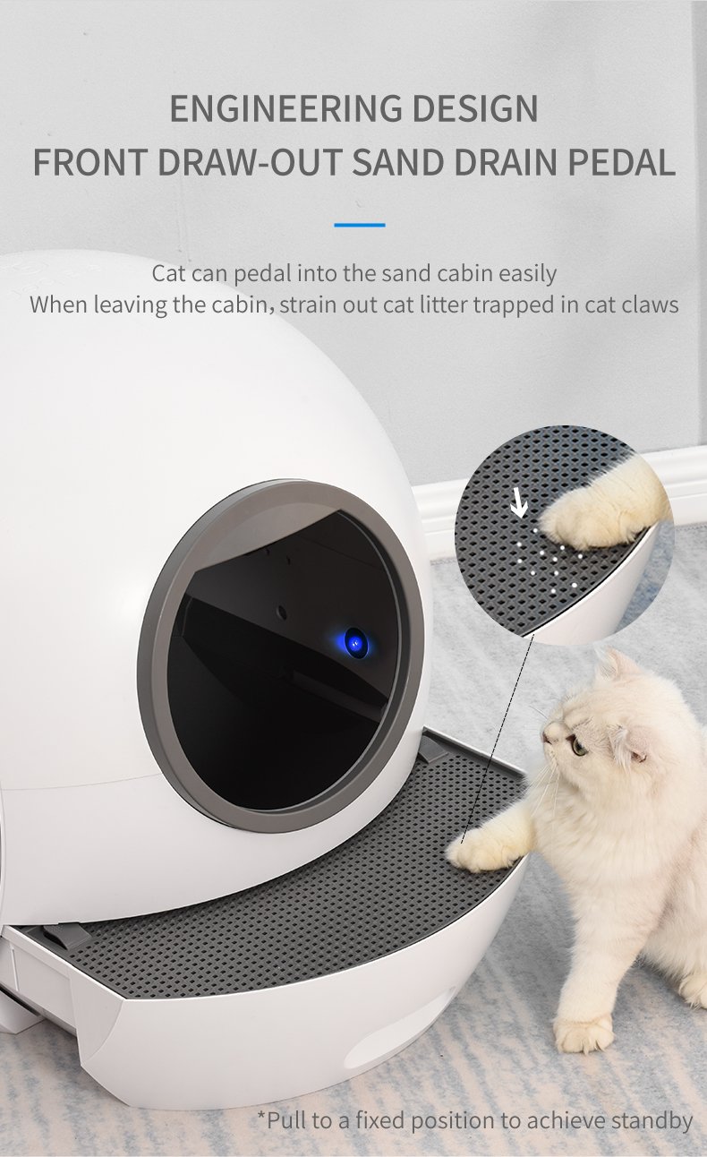 HW-CLB01 Cat Litter Box detail page