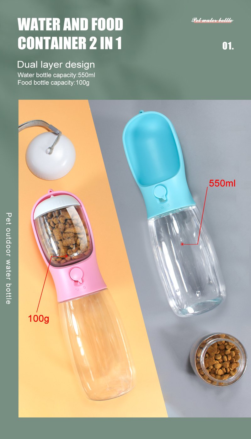 550ml Pet Water Bottles And Food Container Detailed Picture