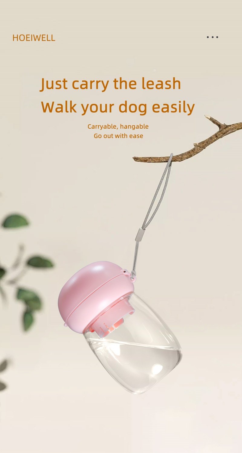 HW-PWB05 Mushroom Pet Water Bottle